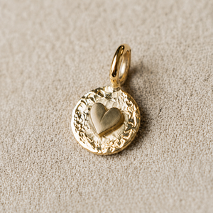 Plakette mit Herz (voll)