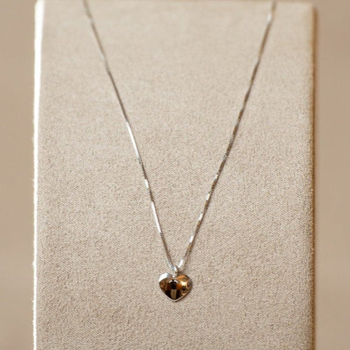 Venezianer Kette mit Herz – 750 Weißgold