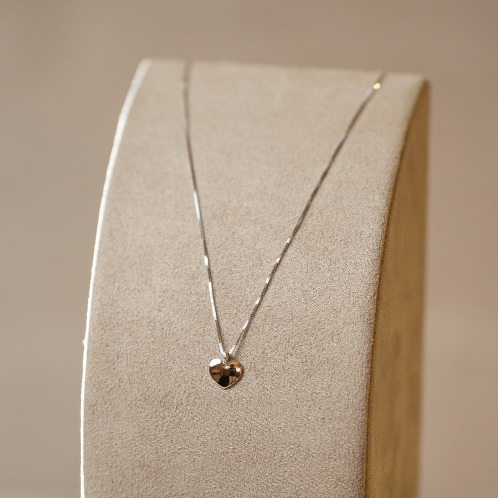 Venezianer Kette mit Herz – 750 Weißgold (2)
